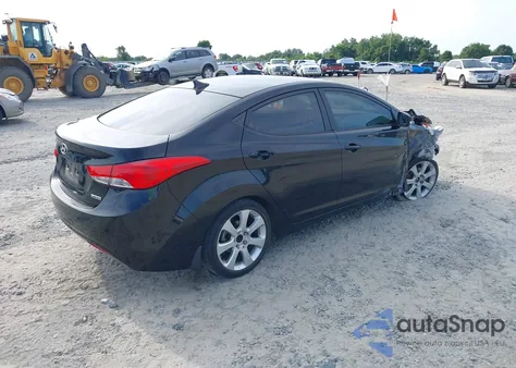 2013 Hyundai Elantra Gls/Limited из США, поврежденный, VIN 5NPDH4AE4DH173685